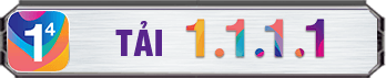 Button cài đặt 1.1.1.1 vượt chặn truy cập vào B52