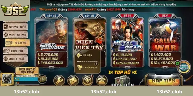 Giới thiệu game Call of War B52
