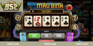 Giới thiệu game mini mậu binh B52 là gì?